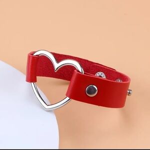 Fashion Jewelry Red Heart Bracelet